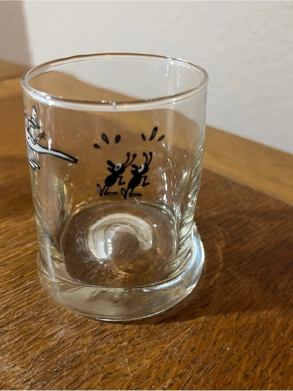 Vintage B.C. Comic Character Glass Johnny Hart Signed Cartoon Set of 6